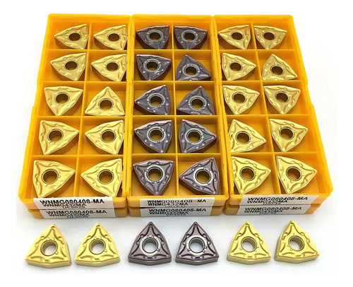 Inserto De Torneria Wnmg080404 Mitsubishi Japón X 10 Unidade 1