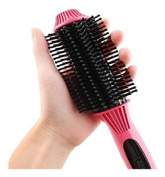 Cepillo Plancha Pelo Alisador Rizador Eléctrico Cabello 1