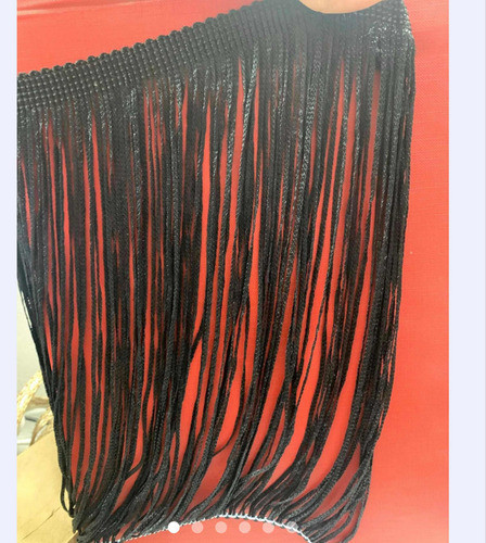 Fleco 30 Cm Color Negro Por Metro 0