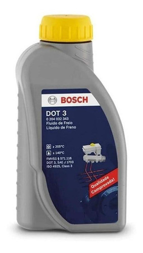 Liquido De Freno Moto Auto Bosch Dot 3 1 Litro Cycles Motos! 0