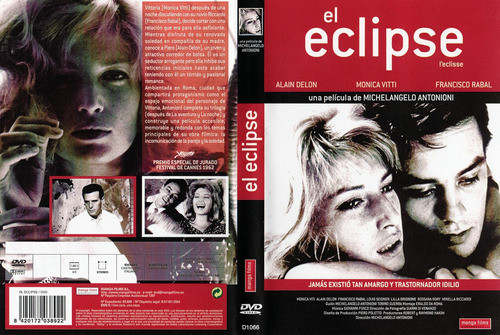 El Eclipse - Alain Delon - Michelangelo Antonioni - Dvd 0