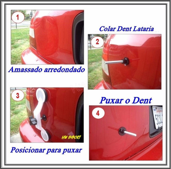 Kit Desamassador Reparador Lataria Carro Pops-a-dent Complet 1