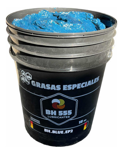 Grasa Azul Litio Ep2 Engrase Maquinaria Pesada   18 Kg 1