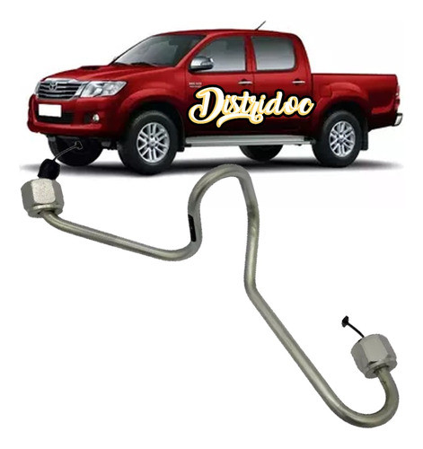 Caño Salida Inyector Hilux Sw4 2005 Al 2015  Bomba/ Riel 0