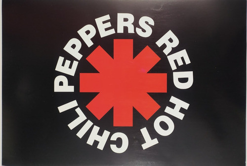 Poster Lamina Red Hot Chili Peppers Laser Rock Vintage 0