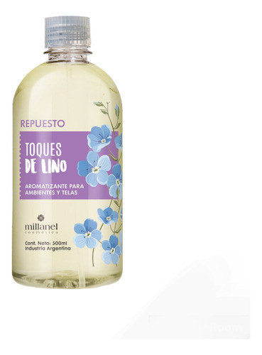 Repuestos Aromatizante Perfume Para Ropa  Millanel 500ml 1