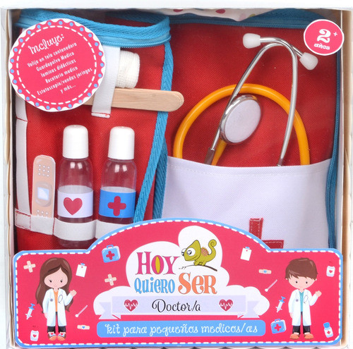 Kit Medico Doctor/a Hoy Quiero Ser Juego Infantil 6-7 Años 0