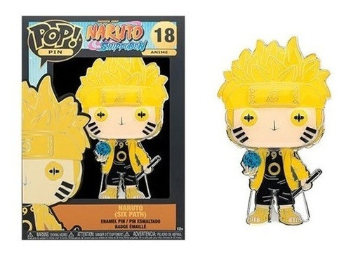 Funko Pin Naruto Six Path #18 Naruto Shippuden Metal 0