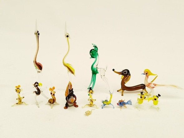 Miniatura De Animales En Cristal De Murano (precio X Unidad) 0 Miniatura De Animales En Cristal De Murano (precio X Unidad) 0