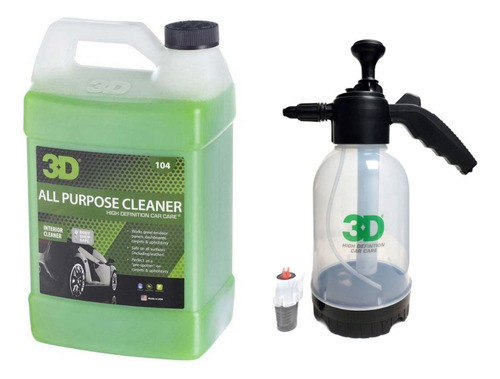 3d Kit Apc + Foam Pump Generador Espuma Pistola Detailing 0