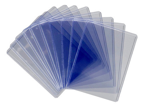10 Pack Toploader Sleeves Fundas De  Pvc Tarjetas Photocards 0
