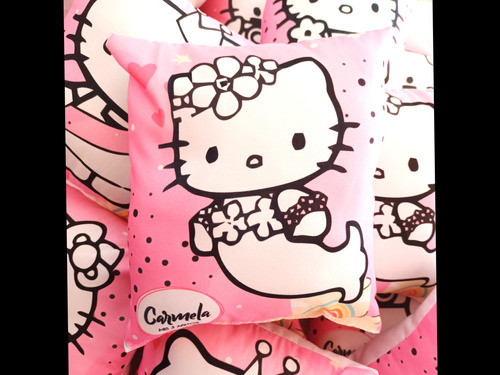 Souvenir Almohadón Para Colorear 15x15kitty X 10 Unidades. 1
