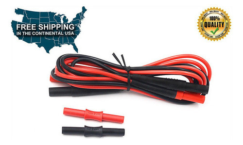 Fluke Tl221 Suregrip + Silicona Prueba Llevar Kit De Extensi 1