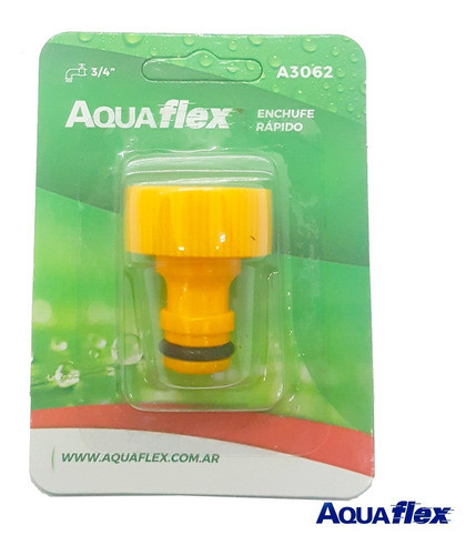 Enchufe Acople 1/2 De Canilla Rosca 3/4 Riego H3062 Aquaflex 1