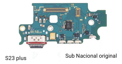 Sub Placa De Carga  Galaxy S23 Plus - S916 100% Nacional 0