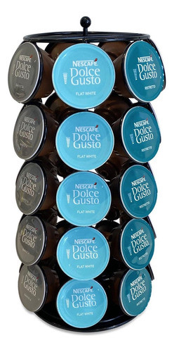 Dispensador Soporte De Cápsulas Para Dolce Gusto X35 Negro 0
