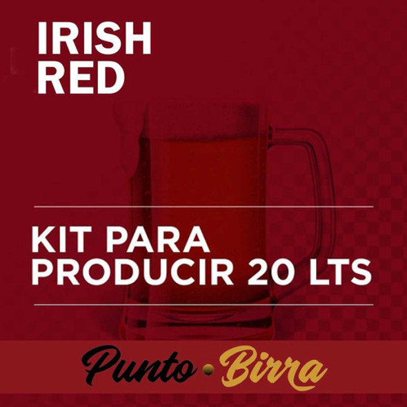 Kit Insumos Irish Red Premium 20l Art. Punto Birra 1 Kit Insumos Irish Red Premium 20l Art. Punto Birra 1