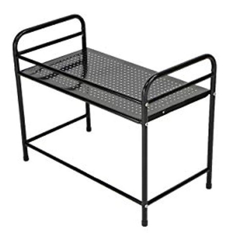 Mind Reader Microondas Horno Rack Shelf Unit Con 6 Ganchos P 1