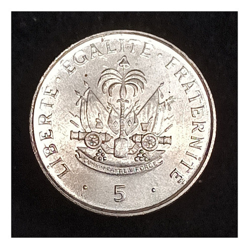 Haití 5 Centimes 1997 Excelente Km 154 0