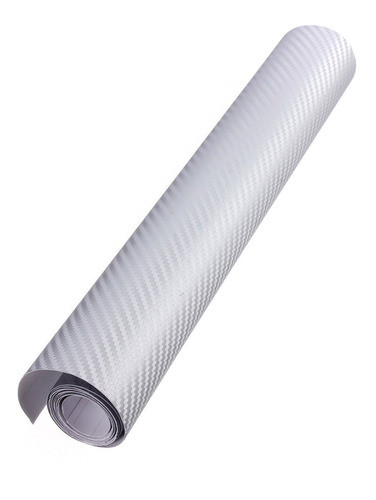 Film Lamina Vinilo Fibra Carbono Gris Claro 3d .x M2 F110 1