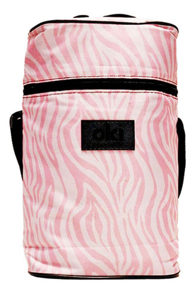 Porta Termo Mate Porta Mate Termos Matera Canasta Cebra Rosa 0