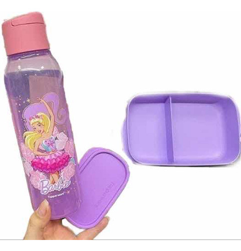 Tupperware Kit Barbie Bailarina Importado 1