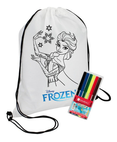 Mochila Mágica + Fibras Para Pintar, Lavar Y Volver A Pintar 1