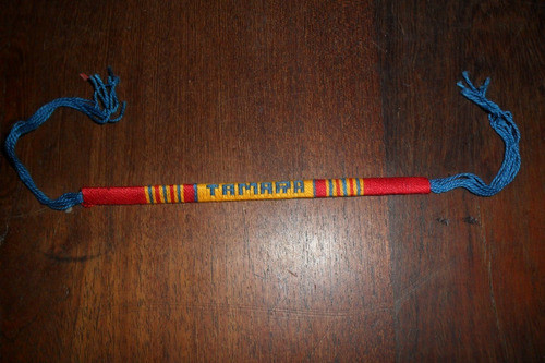 Tamara Nombre Pulsera Tejido Retro Vintage Hilo Futbol 0