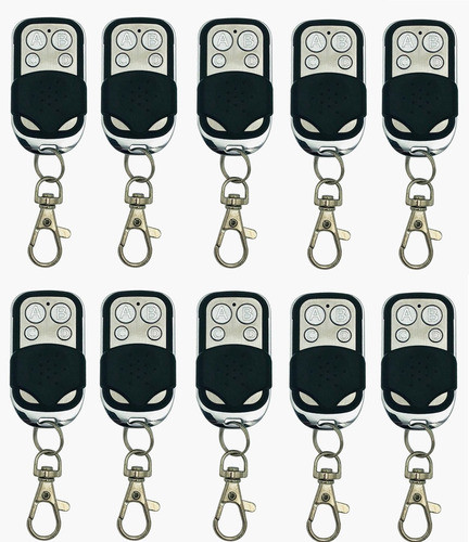 Control Remoto Copiador 433 Mhz 4 Botones Para Porton X 10 0