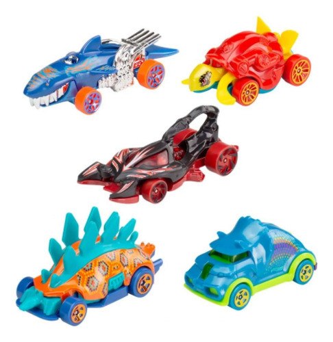 Hot Wheels - Vehículos Pack X5  1806 Hly77 Street Beast 1