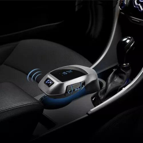 Transmisor Fm Bluetooth Para Auto X6 Ruta Radio Musica 1