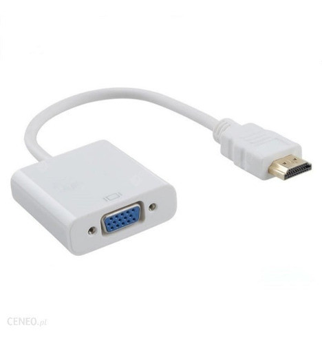 Cable Conversor Hdmi A Vga Full Hd Adaptador 1080p Ficha Oro 1