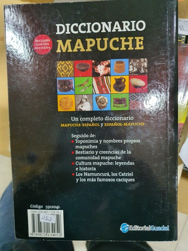 Libro:diccionario Mapuche- Maria Esposito 1
