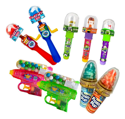 4 Fun Candy Sport, Water, Frosty, Twister - Delipop Dulcería 0