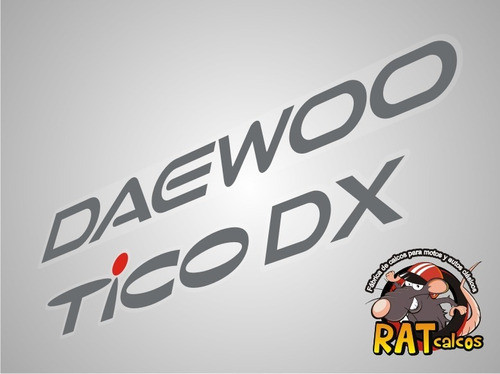 Calco Daewoo Tico Dx / Frente Y Puerta Trasera 0