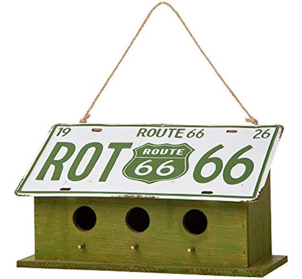 Glitzhome Jkc00904 Casa Para Pájaros Decorativa Para Jardín 0