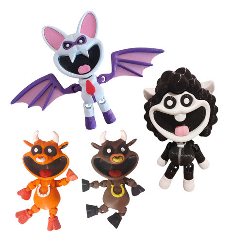 Pack X 3 Personajes Poppy Playtime 4 Smiling Critters 0