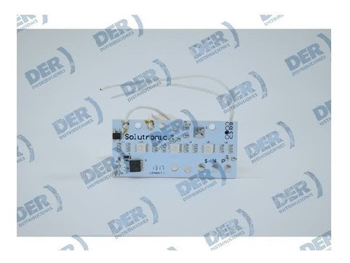 Portalampara C/led Faro 1035 Ambar 3 Led 0