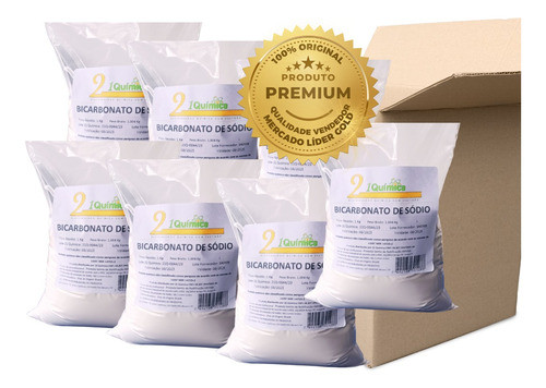 Fermento - Bicarbonato De Sódio Puro 7kg Leveza E Maciez 1