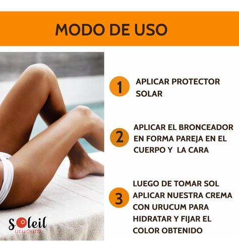 Óleos Aceleradores Bronceado Con Urucum - Línea Premium 1