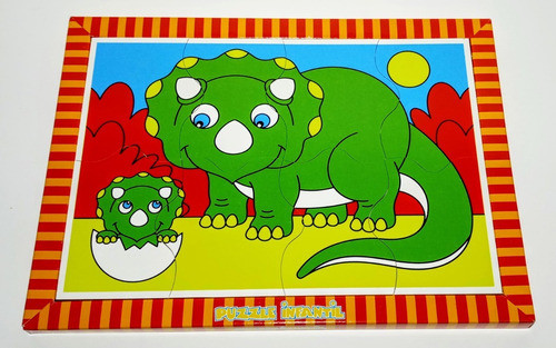 Juego Juguete De Madera Rompecabezas Infantil Simple 1