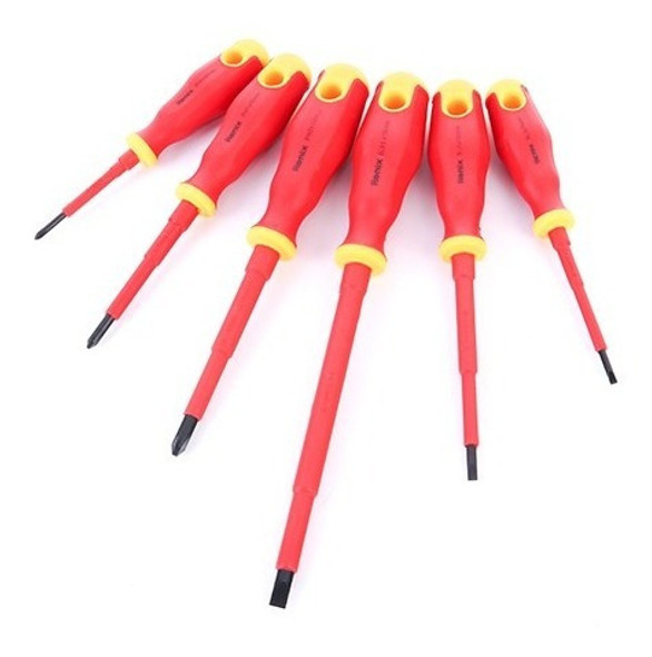Juego Destornilladores Aislantes 1000v Ronix 1