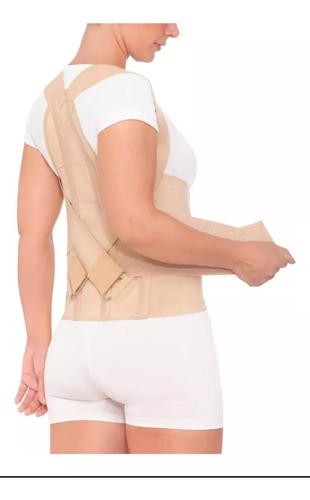 Espaldera Alta Corrector Postural Faja Postura Dorso Lumbar 0