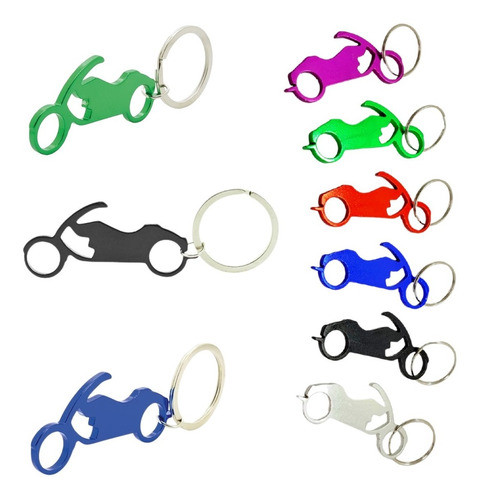 Destapador Llavero X 45 Moto Metal Abridor Souvenirs Cumple 0