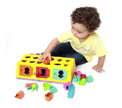 Brinquedo Caixa Encaixa Estrela Baby 0