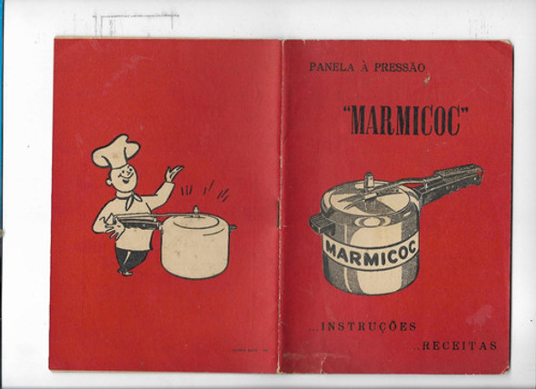 Antigo Livreto De Receita-  Marmicoc 0 Antigo Livreto De Receita-  Marmicoc 0