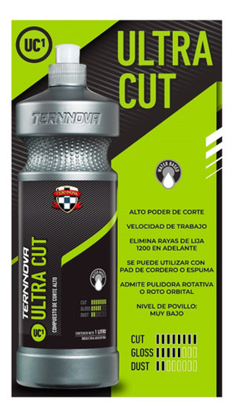 Kit Pulimentos Ternnova Premium 1000cm3 1