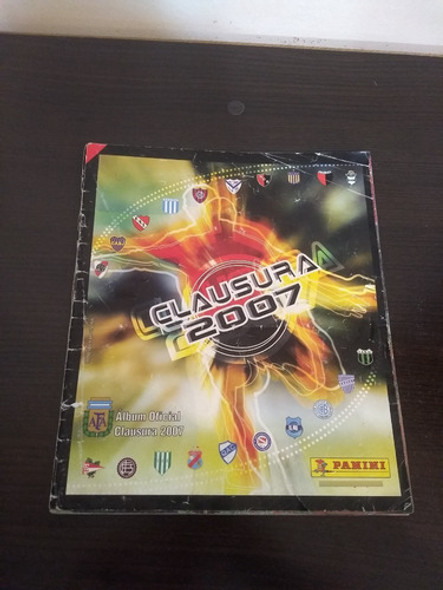 Album De Figuritas Clausura 2007 Incompleto Futbol Panini 0
