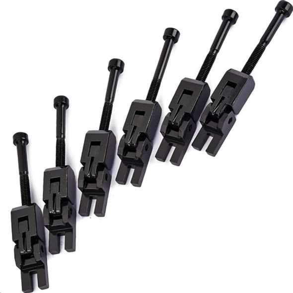Kit 6 Saddles Carrinhos Pretos Para Ponte Floyd Rose Preta 1