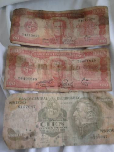 Lote De Billetes De 100 Pesos 0
